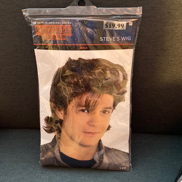 Stranger Things Steve’s Wig Halloween Costume - Picture 1 of 2